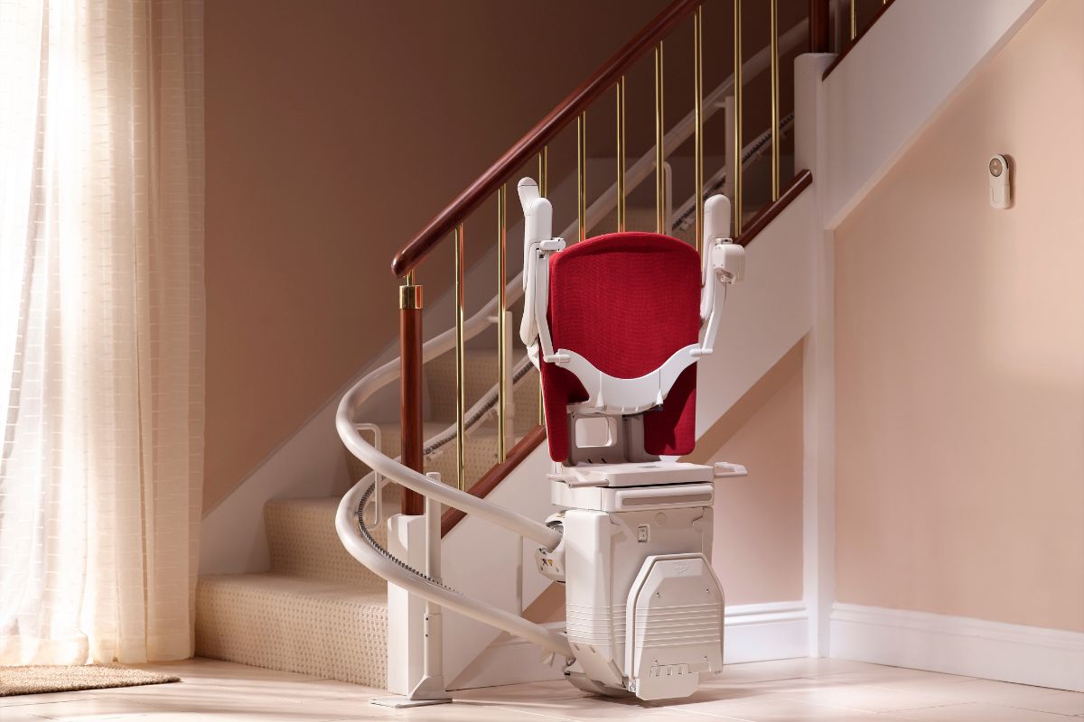Salvaescalera compacto y plegable